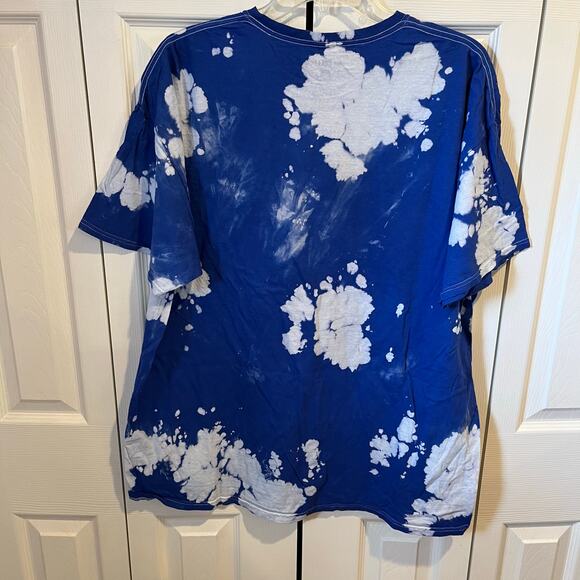 Metallica In Vertigo You Will Be Tie Dye Graphic Tee Blue White XL - Picture 2 of 4